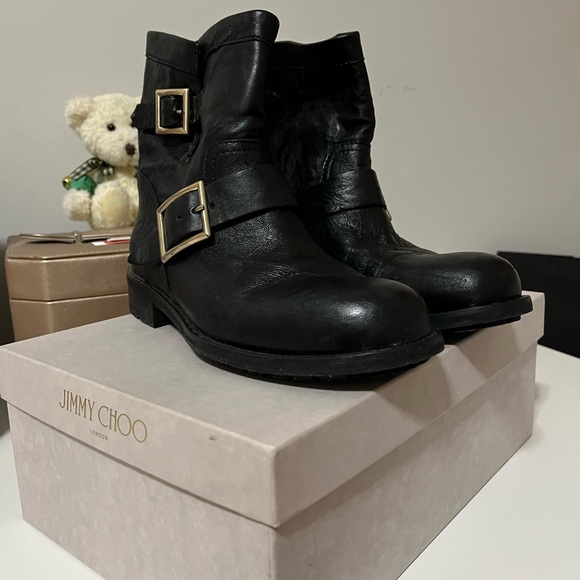 Jimmy Choo Moto boots. - Picture 2 of 3